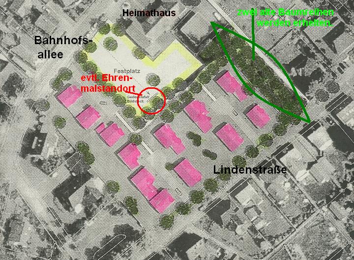 bisherige bebauungsvariante