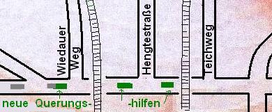 neue Querungshilfen