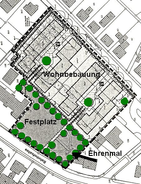 Festplatz und Ehrenmal