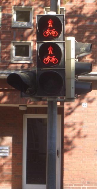 Ampel Münsterstraße