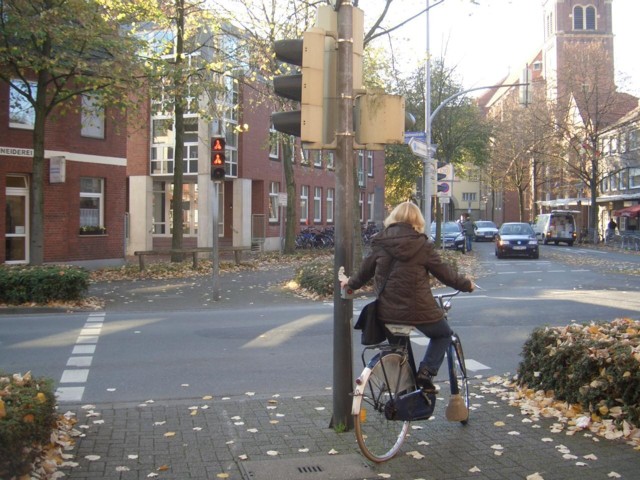 Ampel Münsterstraße