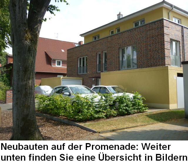 Neubauten auf der Promenade