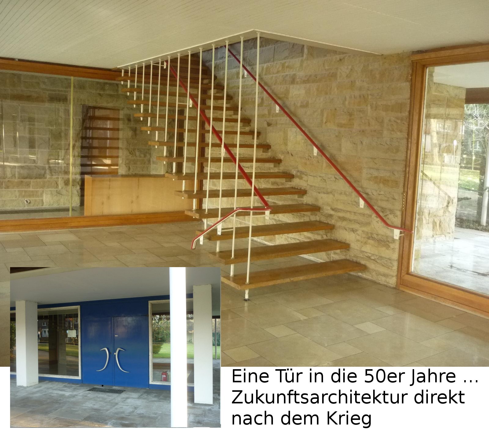 Die ehemalige Rentei im Januar 2011