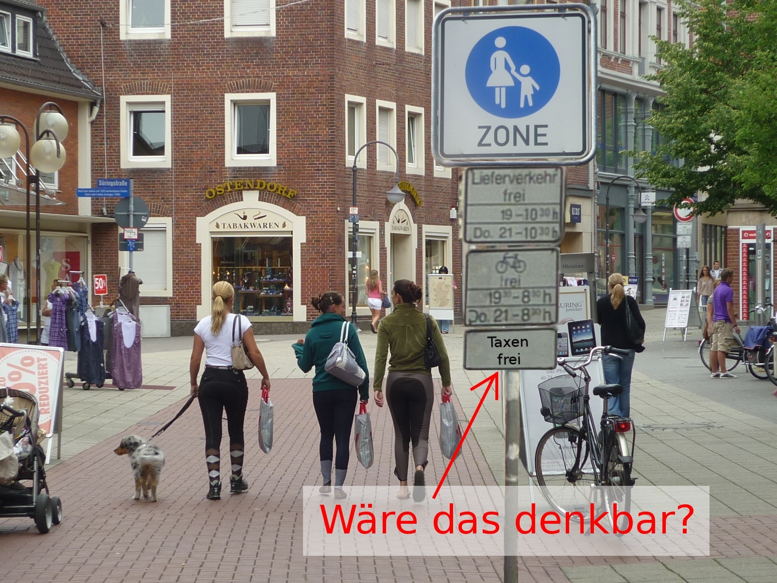 Fußgängerzone Coesfeld